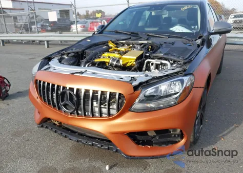 2016 Mercedes-Benz C 300 Luxury/Sport из США, поврежденный, VIN 55SWF4JB7GU125085